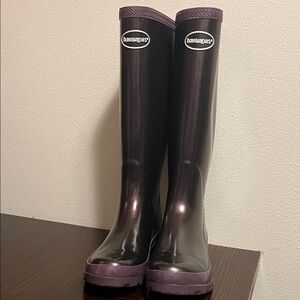Havaianas Dark Purple Rain Boots
